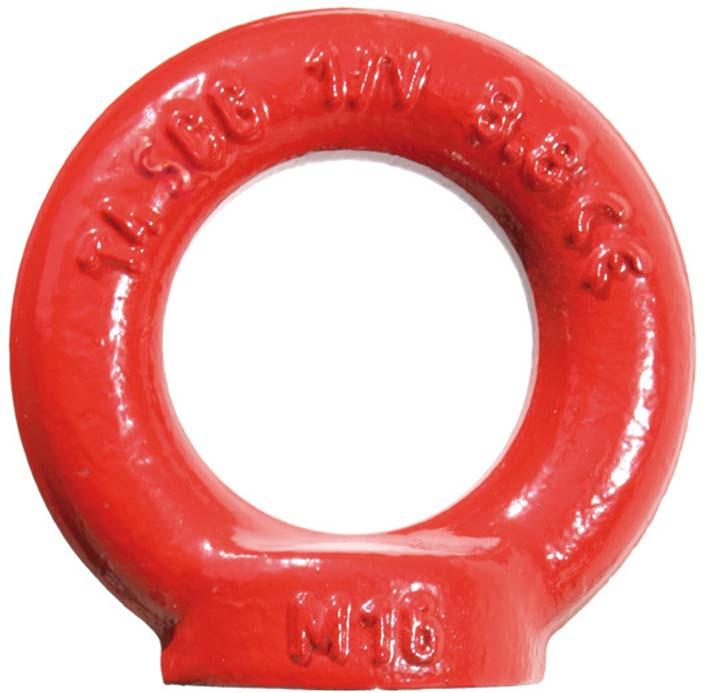 Ringmuttern Güteklasse 8, M10