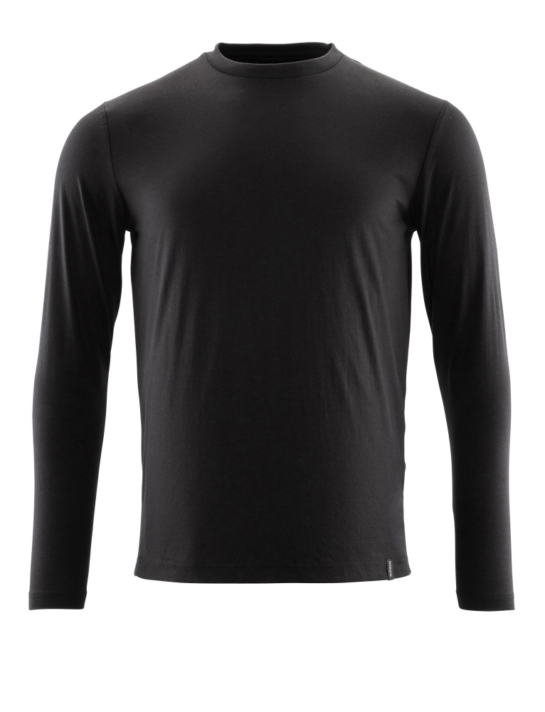 Produktfoto T-Shirt, Langarm, Modern Fit, ProWash® T-shirt Größe 2XLONE, vollschwarz