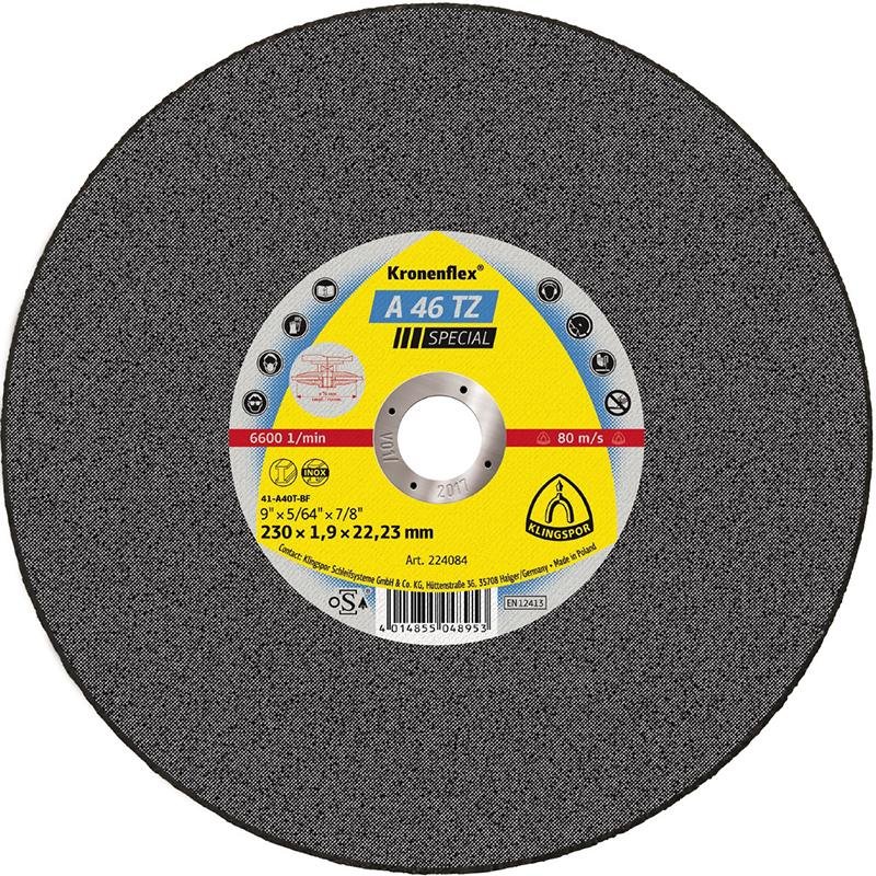 KLINGSPOR Trennscheibe A46TZ 230x1,9mm ger.