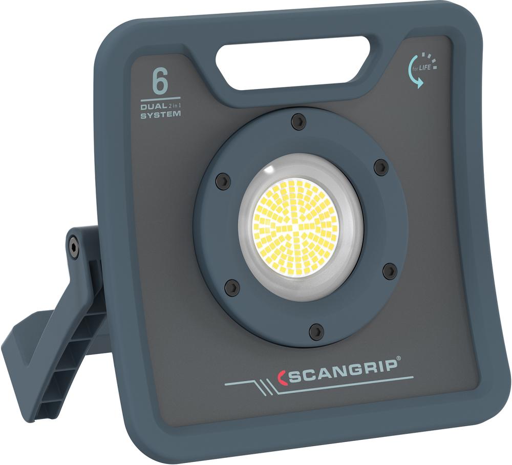 SCANGRIP Arbeitsleuchte Dualsystem NOVA 6K C+R Fore Life 600-6000lm