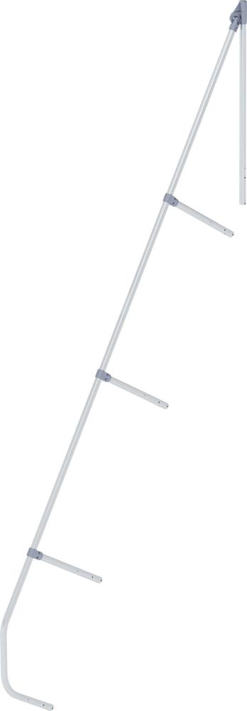 MUNK Aluminium-Handlauf für Treppe 60° Stufenanzahl 14