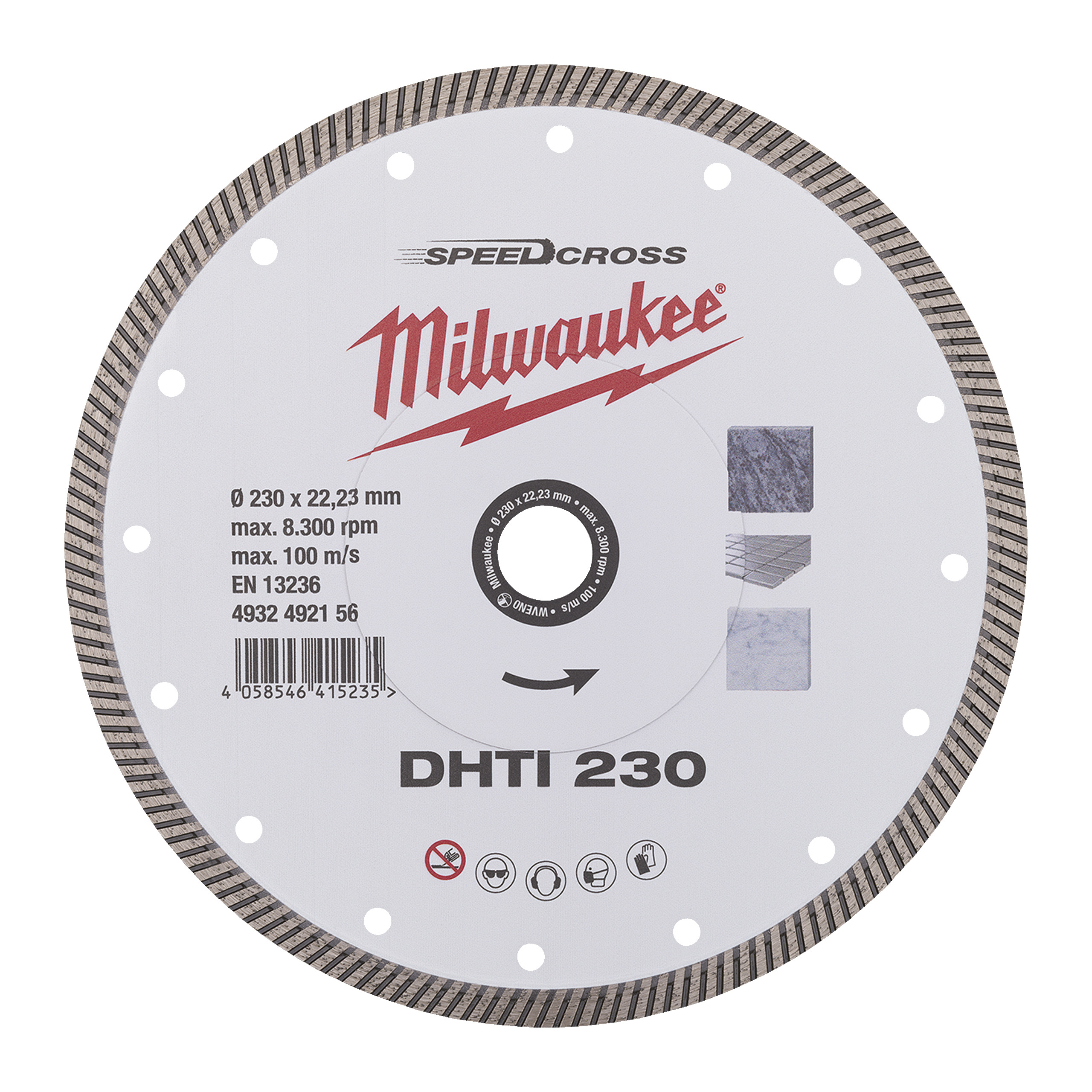 Diamanttrennscheibe SPEEDCROSS DHTi