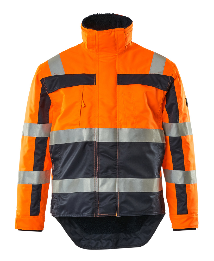 Produktfoto MASCOT® Teresina Winterjacke Größe 2XL, hi-vis orange/marine