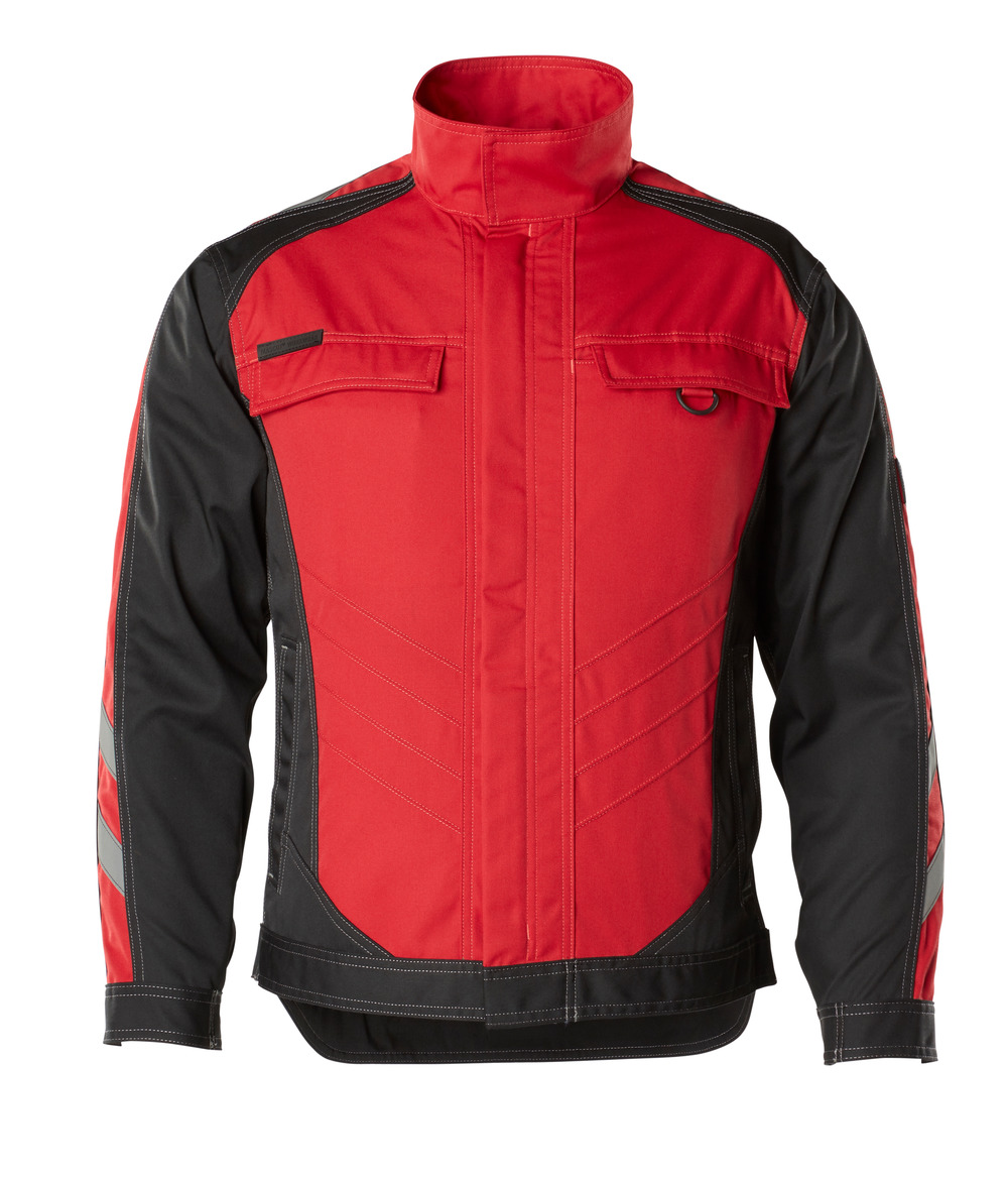 Produktfoto MASCOT® Fulda Arbeitsjacke Größe 2XL, rot/schwarz