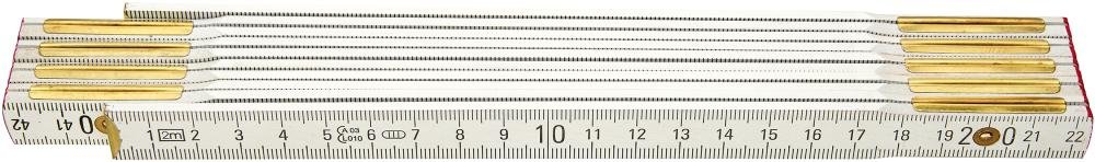 Gliedermaßstab Buche 2mx16mm