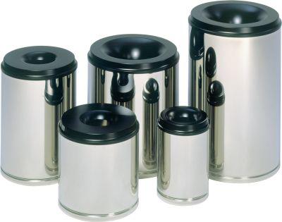 Papierkorb Edelstahl 15 lselbstlöschend VAR Papierkorb Edelstahl 15 lselbstlöschend VAR