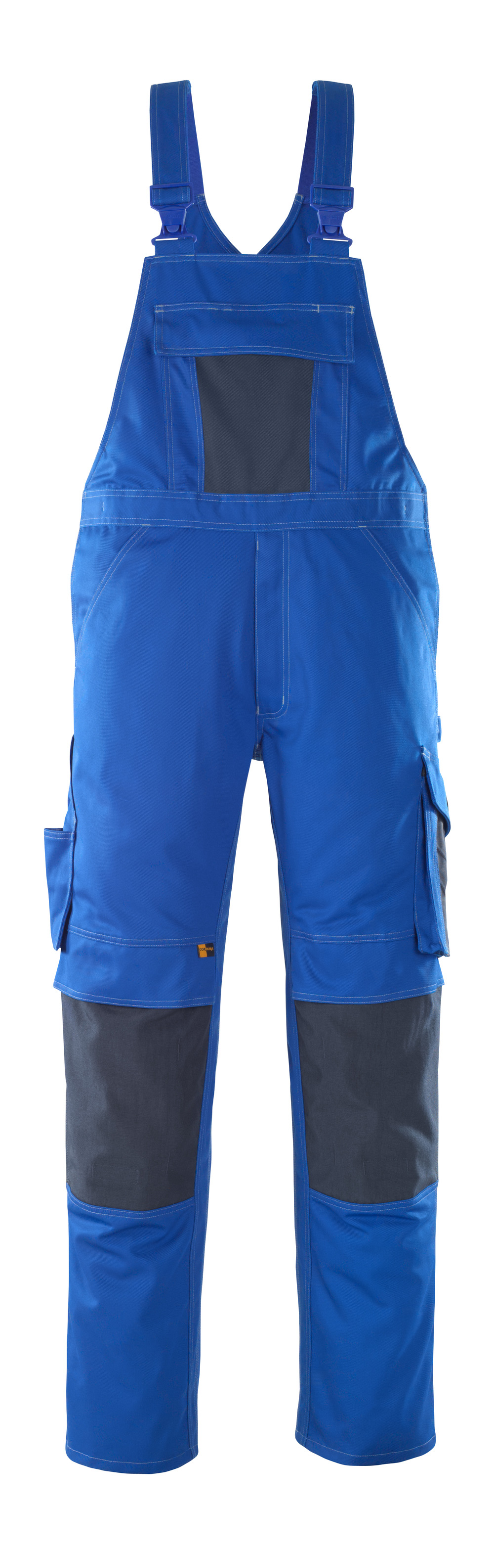 Produktfoto MASCOT® Leipzig Latzhose Größe 76C46, kornblau/schwarzblau