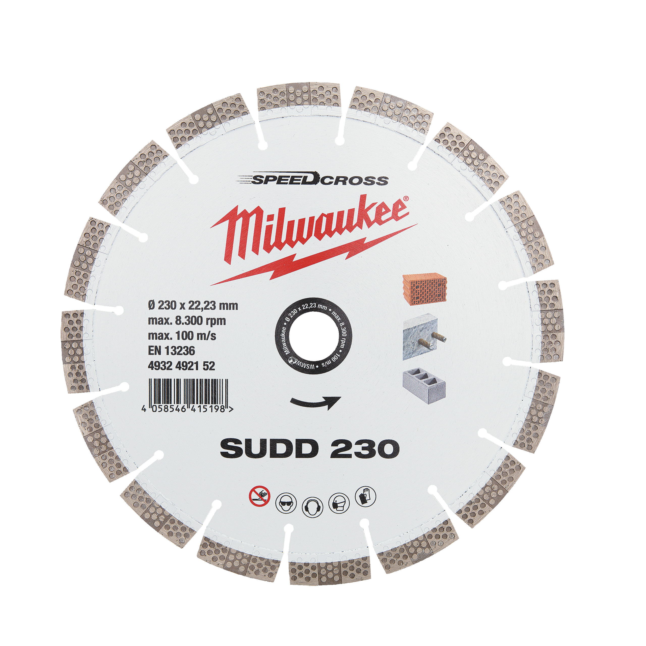 Diamanttrennscheibe SPEEDCROSS SUDD