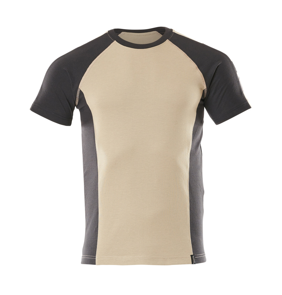 Produktfoto MASCOT® Potsdam T-shirt Größe 2XL, hellkhaki/schwarz