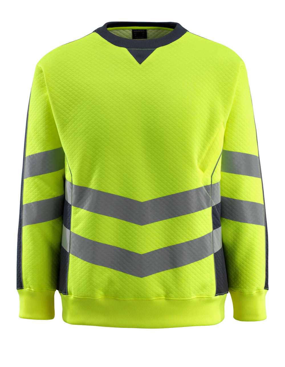 Produktfoto MASCOT® Wigton Sweatshirt Größe 2XL, hi-vis gelb/schwarzblau