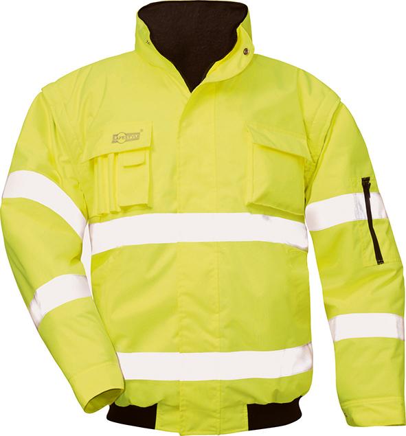 Warnpilotenjacke Roland, Gr. 2XL, gelb Warnpilotenjacke Roland, Gr. 2XL, gelb