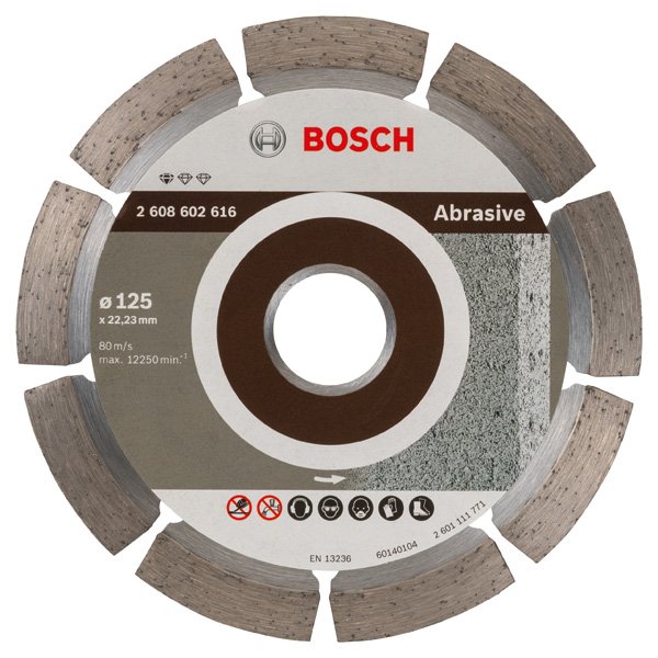 Diamanttrennscheibe Standard for Abrasive, 125 x 22,23 x 6 x 7 mm