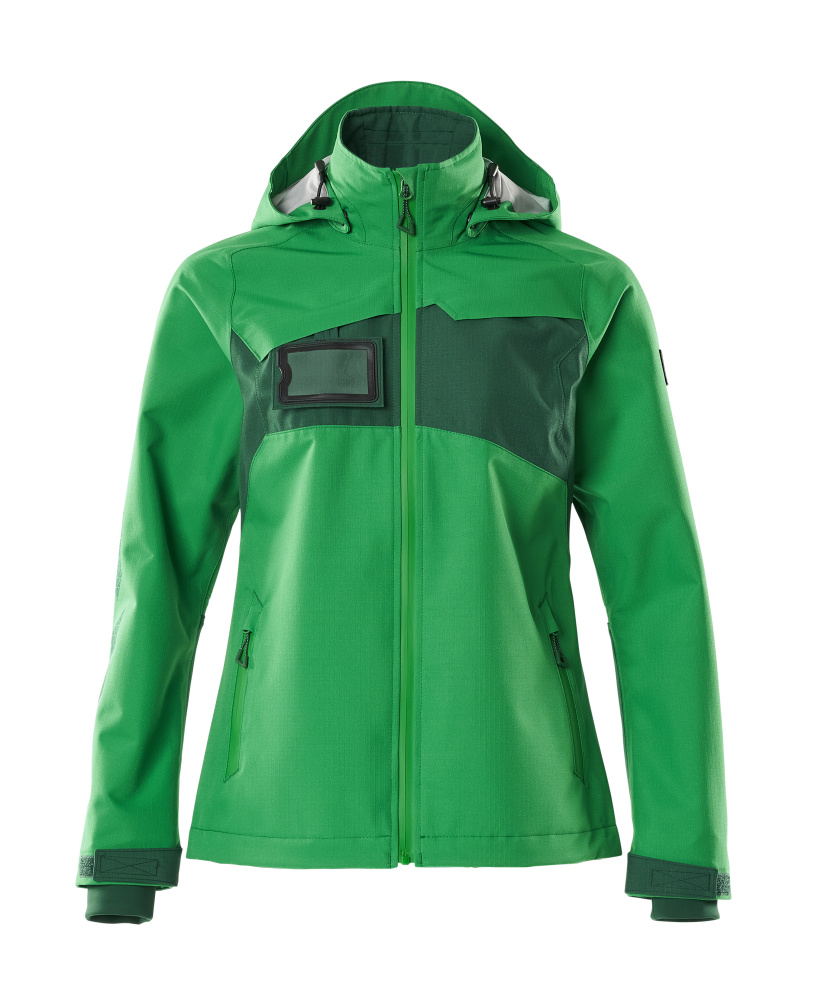 Produktfoto Hard Shell Jacke, wasserdicht, Damen Jacke Größe 2XL, grasgrün/grün