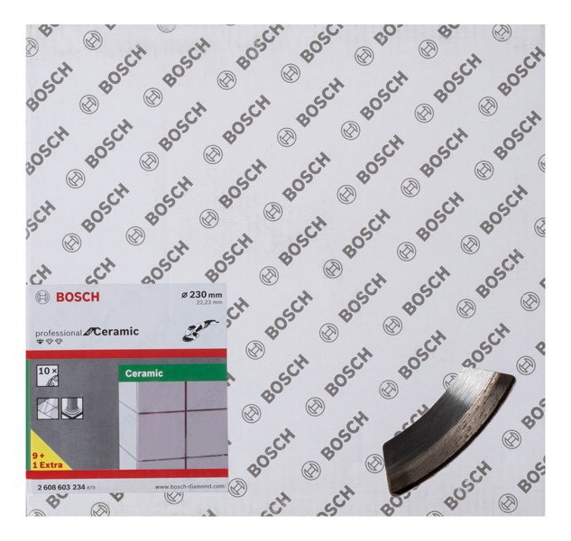 Diamanttrennscheibe Standard for Ceramic, 230 x 22,23 x 1,6 x 7 mm, 10er-Pack