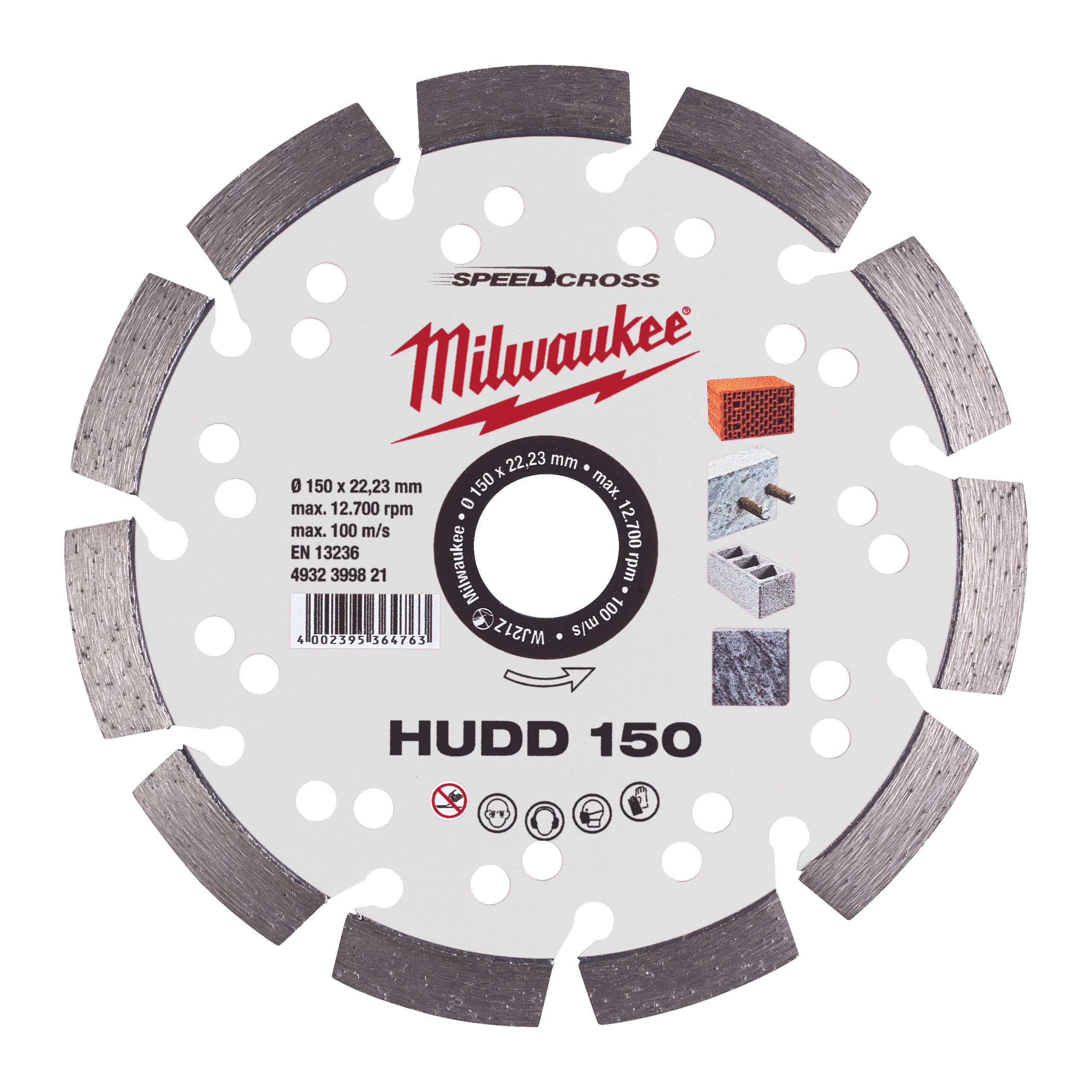 Diamanttrennscheibe SPEEDCROSS HUDD