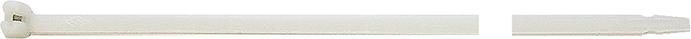 Kabelbinder Nylon natur 100x2,5mm a100Stück mit Stahlnase SapiSelco Kabelbinder Nylon natur 100x2,5mm a100Stück mit Stahlnase SapiSelco