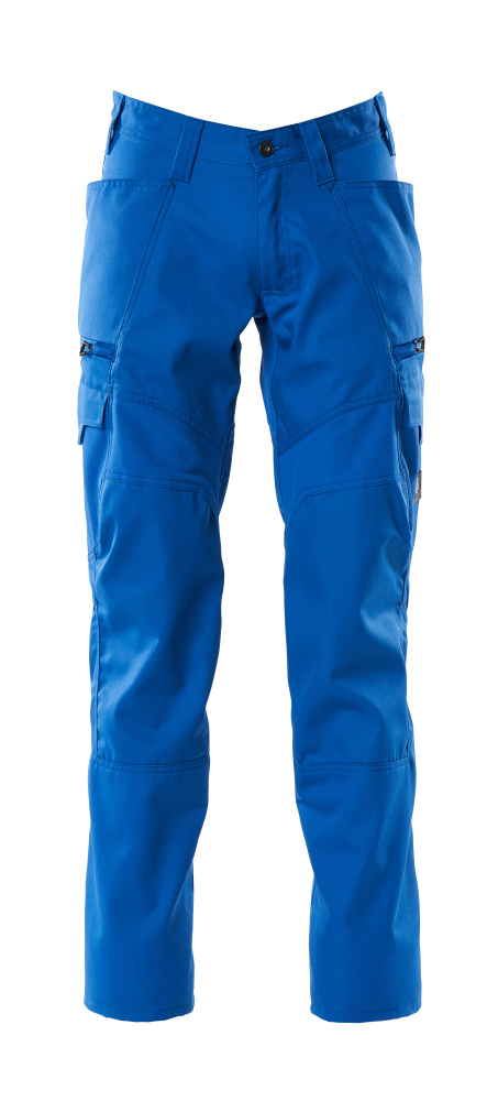 Produktfoto Hose, Schenkeltaschen, Stretch-Einsätze Hose Größe 76C46, azurblau