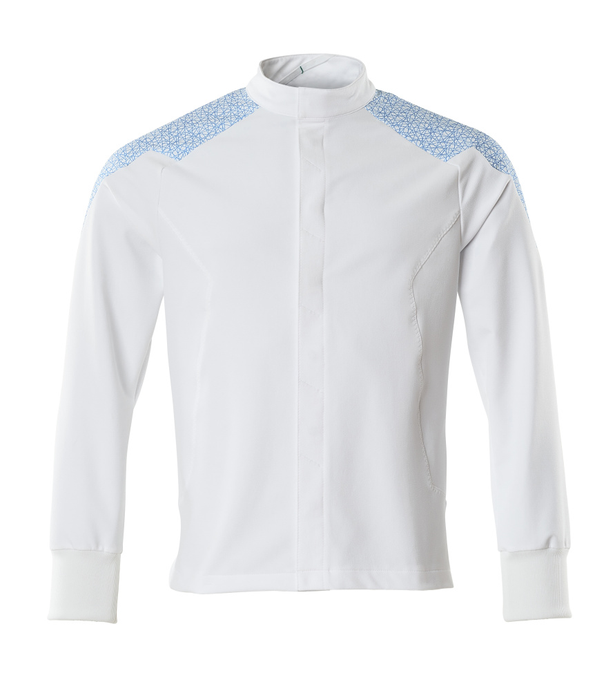 Produktfoto Jacke, ULTIMATE STRETCH Jacke Größe 2XL, weiss/azurblau