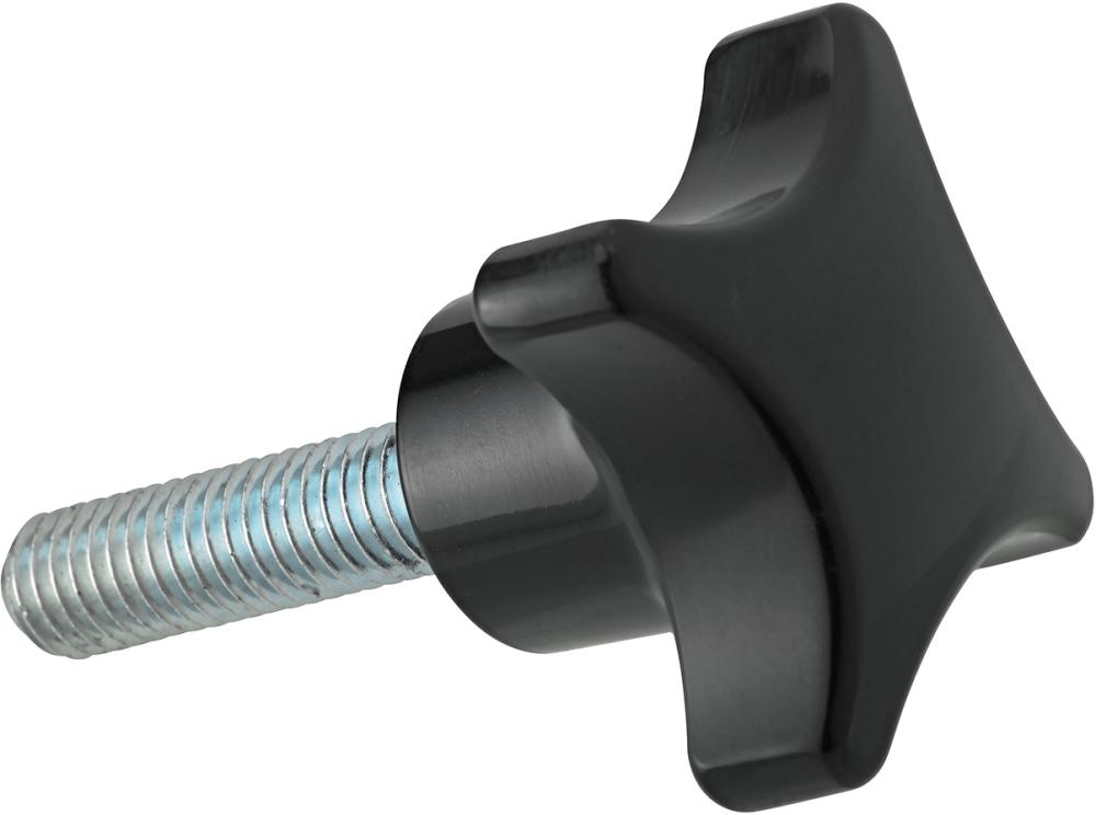 Kreuzgriff DIN6335A Duroplast, Form L, 32mm, M 6x30, Inhalt: 5 Stück FORTIS Kreuzgriff DIN6335A Duroplast, Form L, 32mm, M 6x30, Inhalt: 5 Stück FORTIS