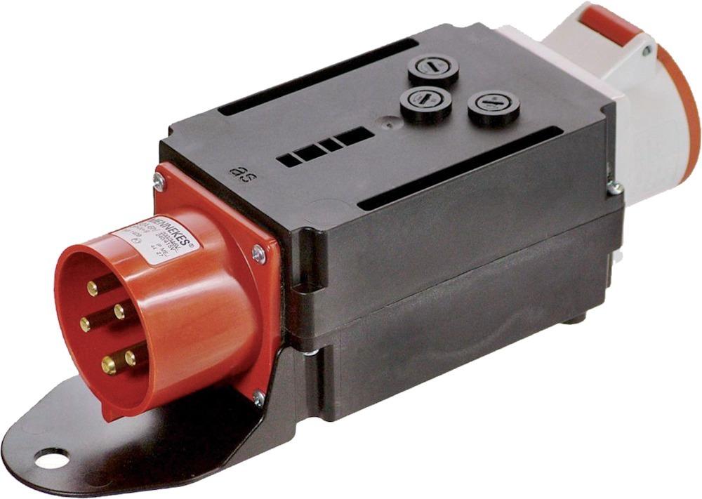 Adapter MIXO 32 auf 16A mit Sicherungen CEE 400V