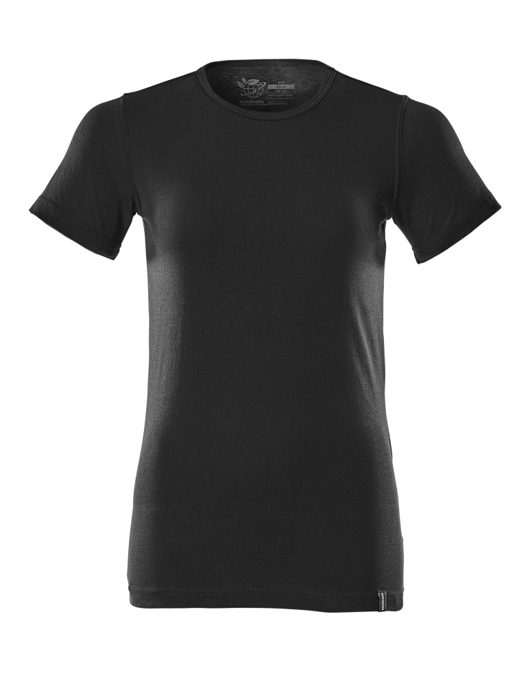 Produktfoto T-Shirt, Damen T-shirt Größe 2XLONE, vollschwarz