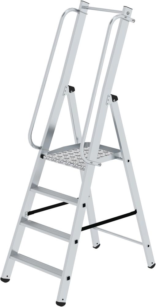 Alu-Bauleiter ML 4 Stufen Gesamthöhe 1,95 m Arbeitshöhe bis 2,90 m