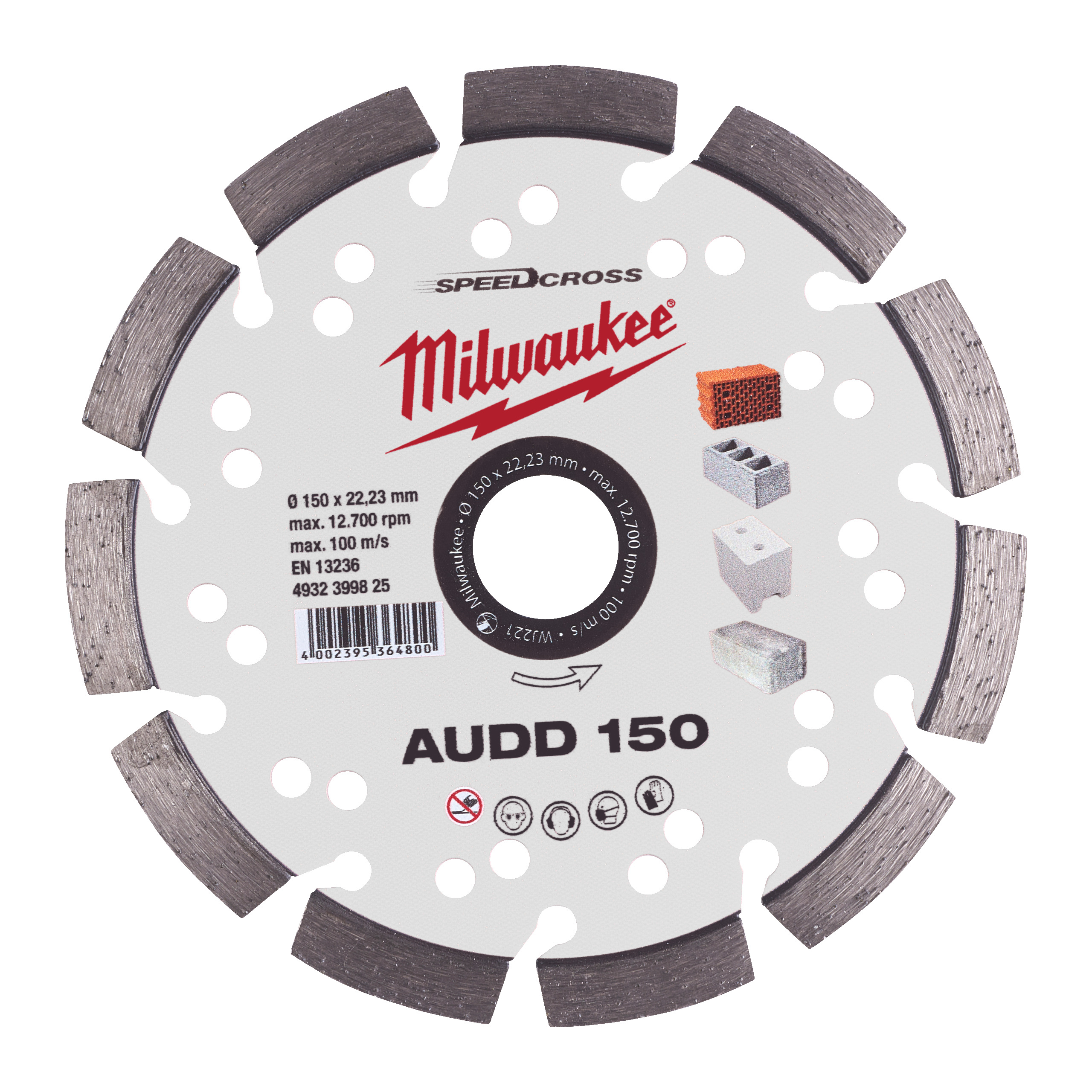 Diamanttrennscheibe SPEEDCROSS AUDD