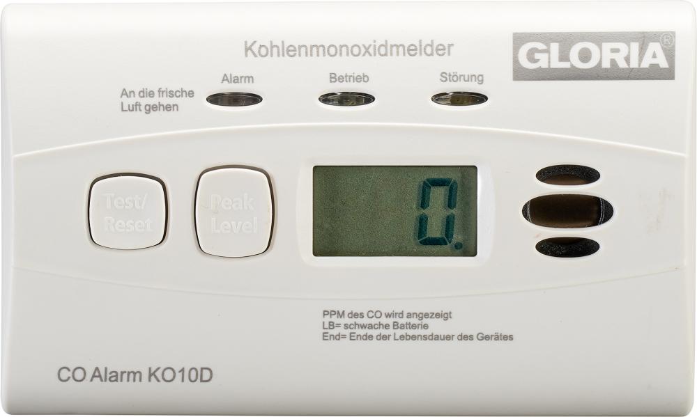 GLORIA CO-Melder KO zertifiziert nach EN50291-1 2018D