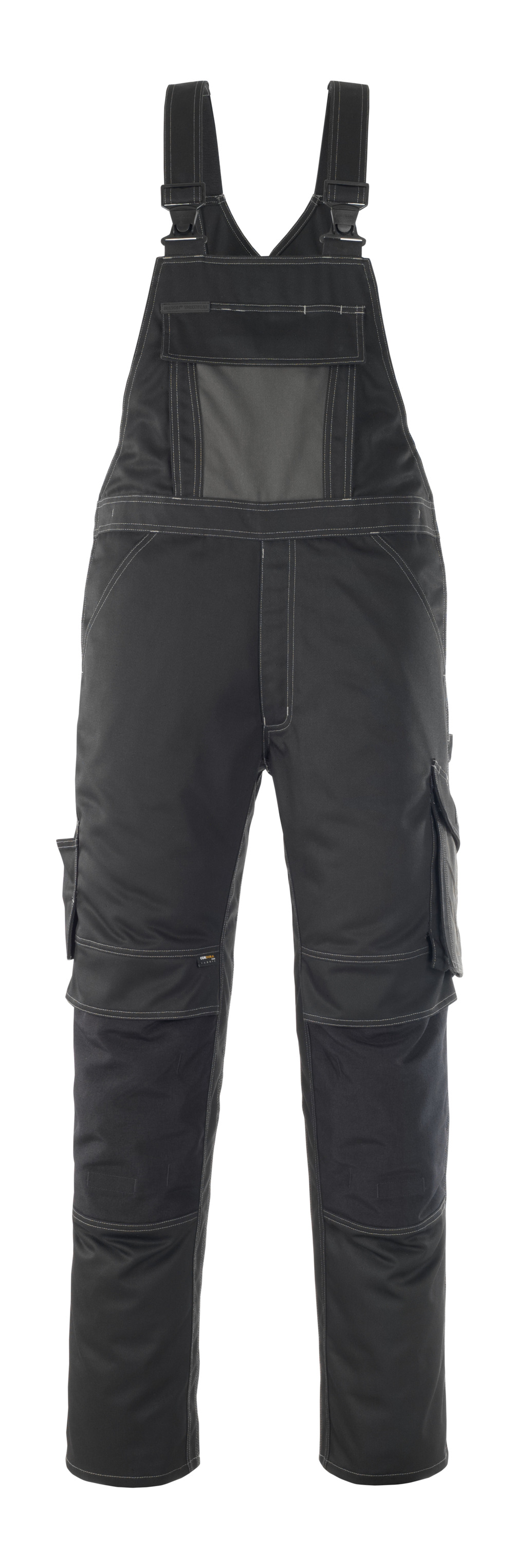 Produktfoto MASCOT® Leipzig Latzhose Größe 76C46, schwarz/dunkelanthrazit