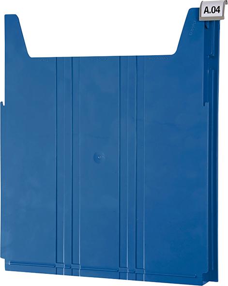 Ablagefach "BIG" 42 x 262 x 302 mm blau