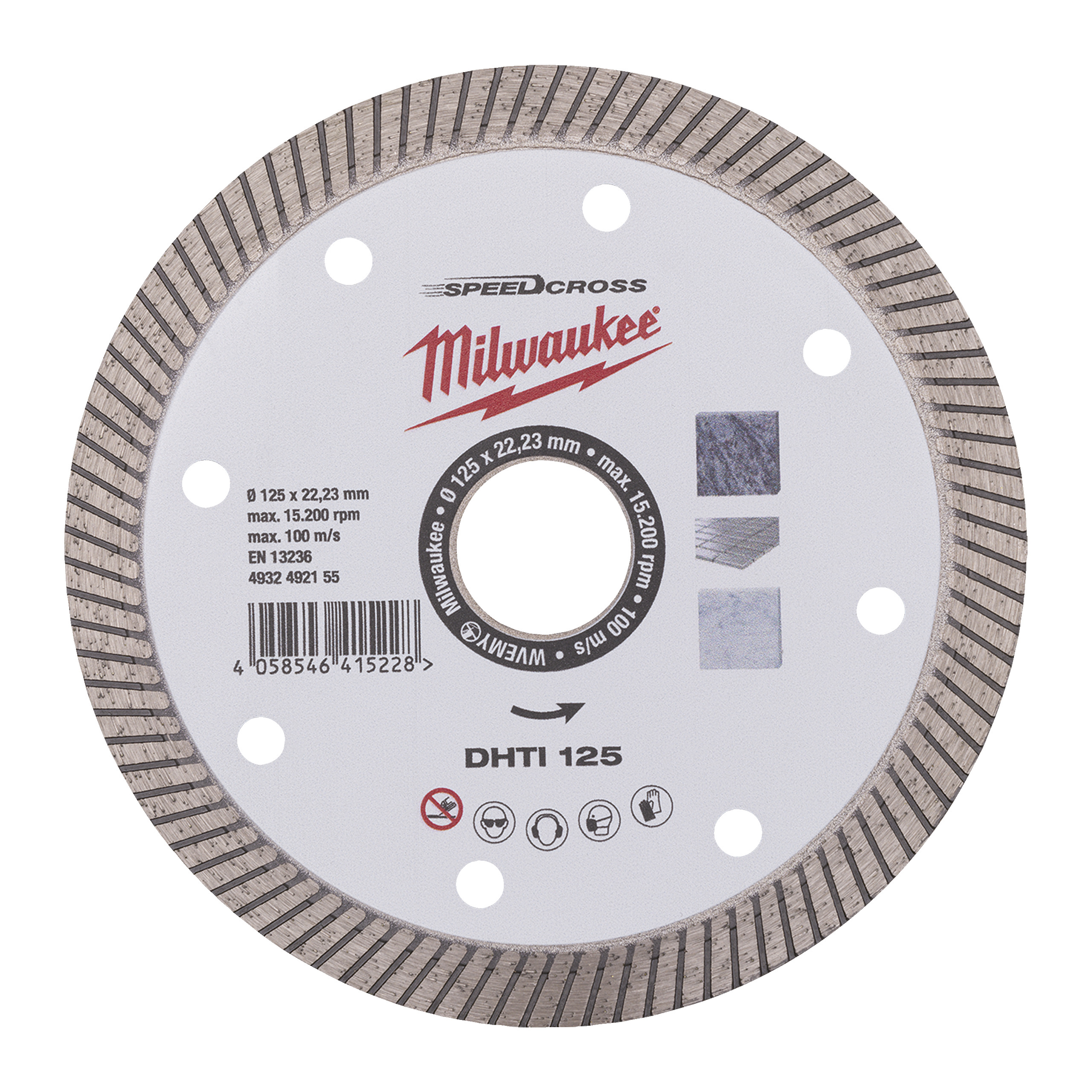 Diamanttrennscheibe SPEEDCROSS DHTi