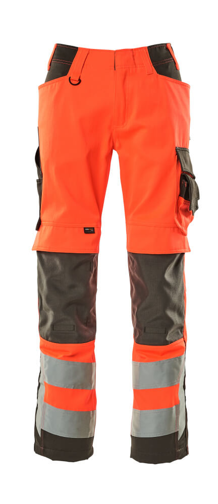 Produktfoto MASCOT® Kendal Hose Größe 76C46, hi-vis rot/dunkelanthrazit
