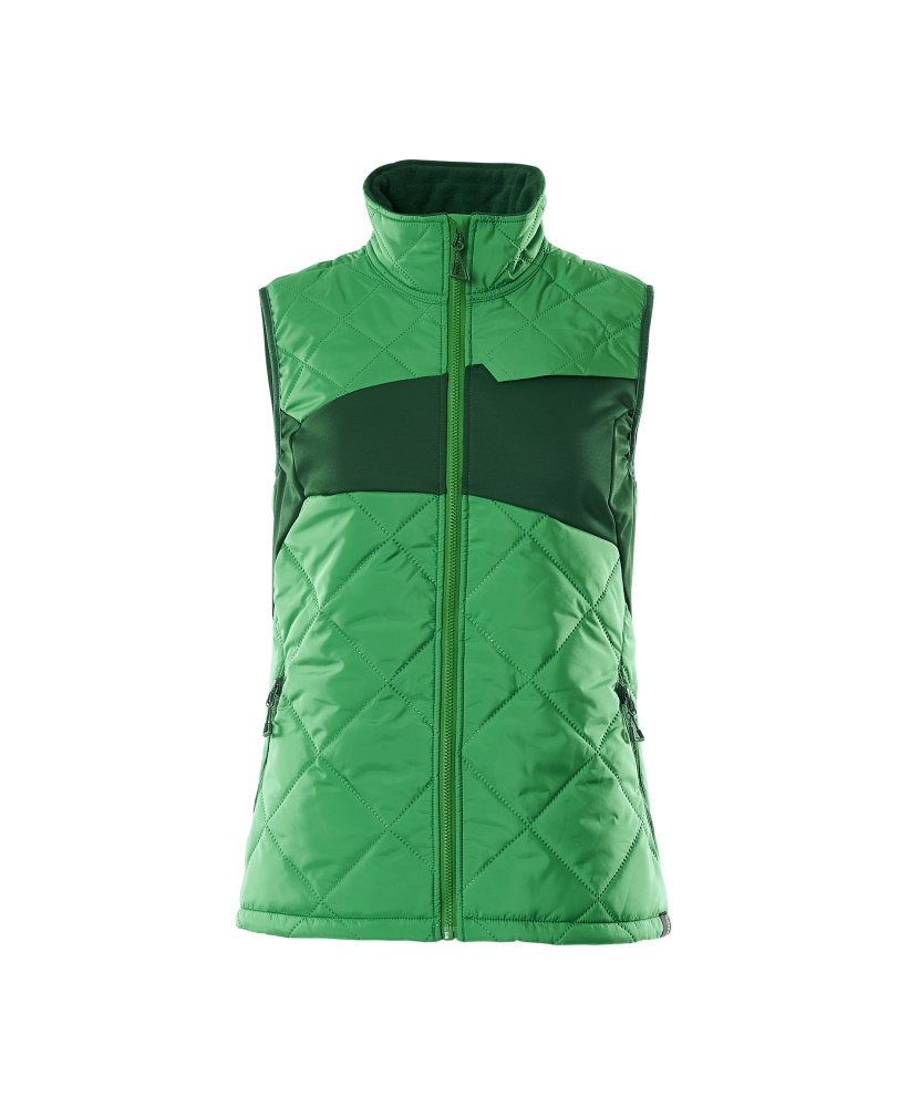 Produktfoto Thermoweste mit CLIMASCOT®, Damen Thermoweste Größe 2XL, grasgrün/grün