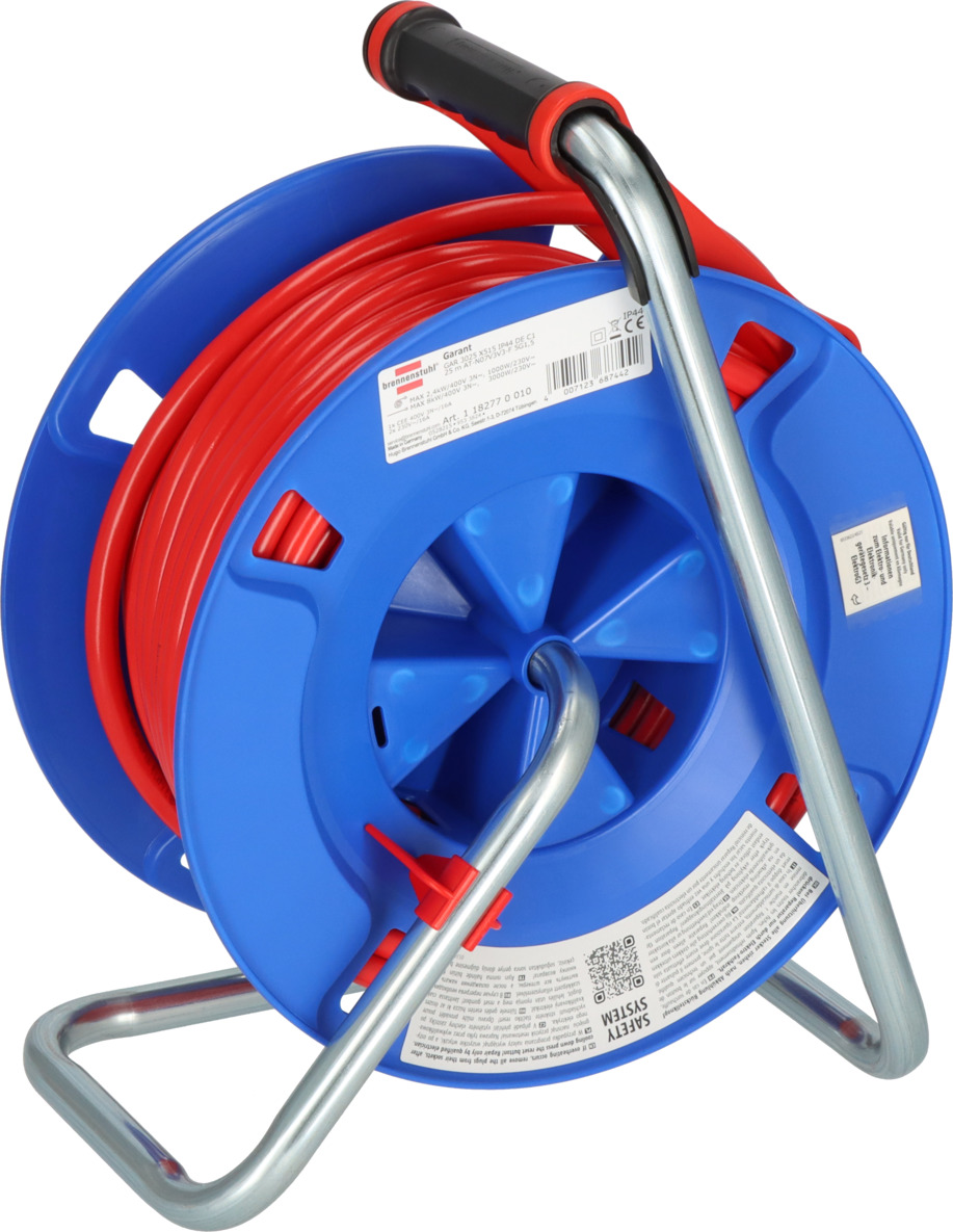 Garant CEE 1 IP44 Kabeltrommel 25m N07V3V3-F5G1,5
