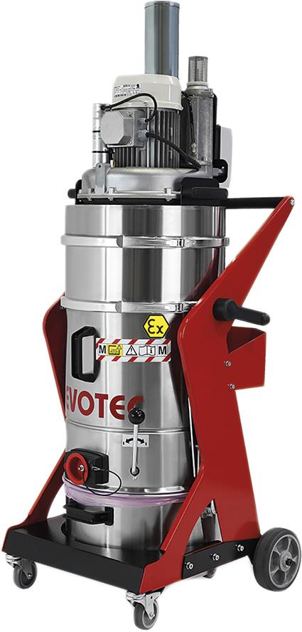 EVO-PRODUCTS Industriesa-uger ECODustPro 15 H/Typ-22 Staubklasse H ex-gesc-h. Industriesauger