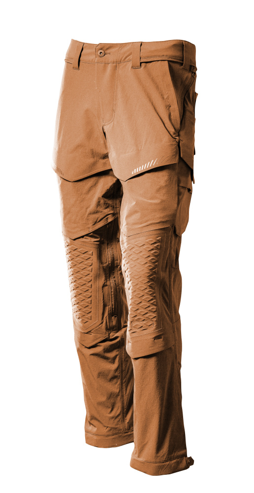 Produktfoto Hose, Knietaschen, Stretch, leicht Hose Größe 76C44, Nussbraun