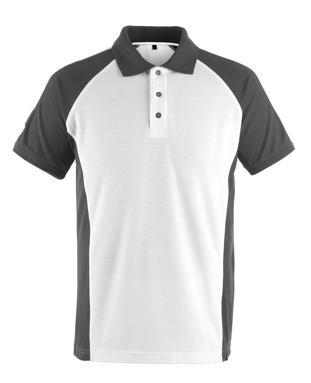 Produktfoto MASCOT® Bottrop Polo-shirt Größe 2XL, weiss/dunkelanthrazit