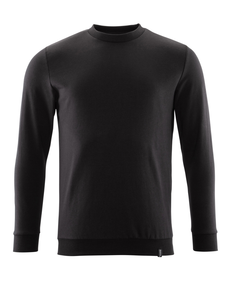 Produktfoto Sweatshirt, moderne Passform, ProWash® Sweatshirt Größe 2XLONE, vollschwarz