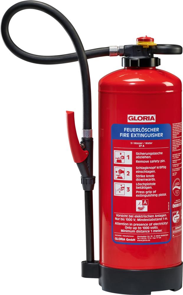 GLORIA Lithium-Löscher WKL9PRO Brandklasse A