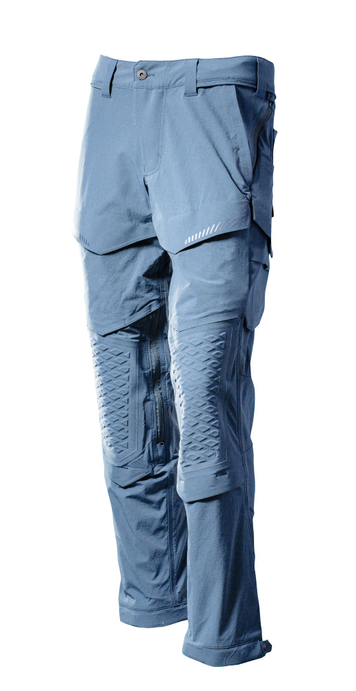 Produktfoto Hose, Knietaschen, Stretch, leicht Hose Größe 76C44, steinblau