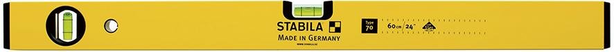 Wasserwaage LM 70 60cm pulverbeschichtet Stabila