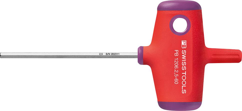 Quergriff-Schraubendreher2,5x60mm PB Swiss Tools