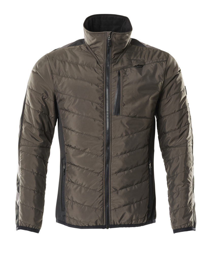 Produktfoto Thermojacke mit CLIMASCOT® Thermojacke Größe 2XL, dunkelanthrazit/schwarz