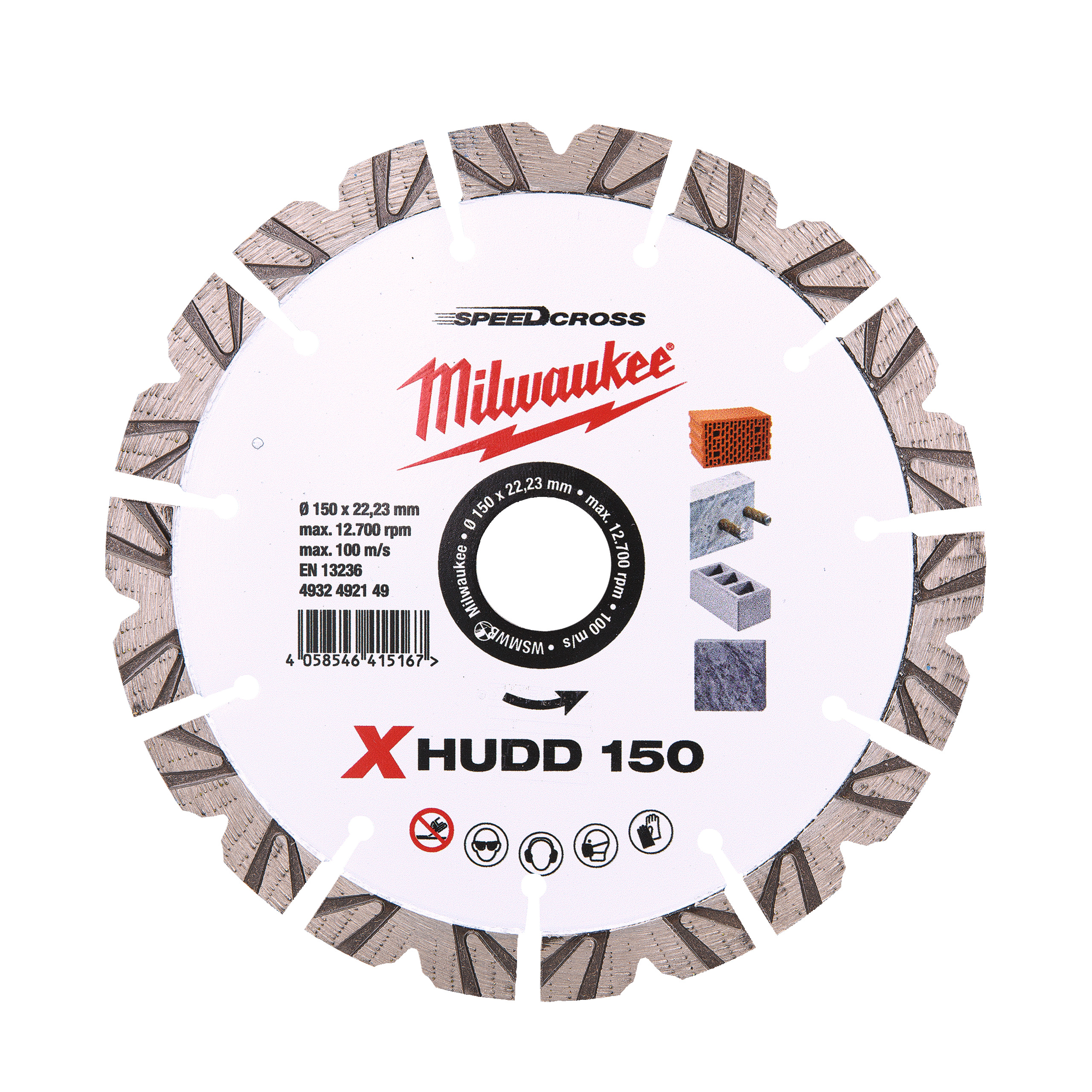 Diamanttrennscheibe SPEEDCROSS XHUDD