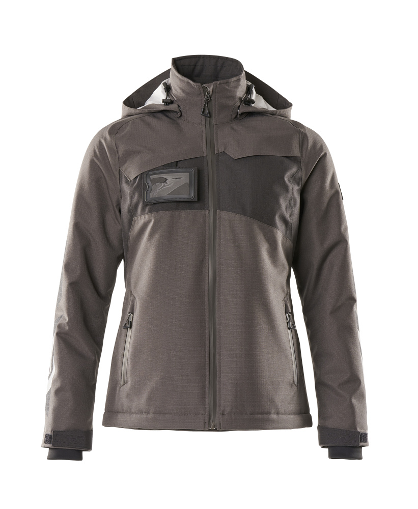 Produktfoto Winterjacke m. CLIMASCOT®, Damen, leicht Winterjacke Größe 2XL, dunkelanthrazit/schwarz