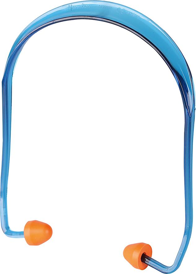 Bügelgehörschutz Einzelverpackt blau / gelb FORTIS