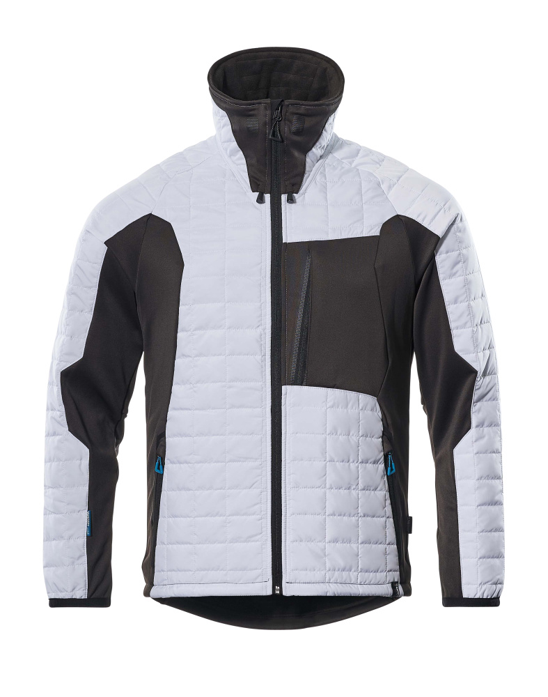 Produktfoto Thermojacke mit CLIMASCOT® Thermojacke Größe 2XL, weiss/dunkelanthrazit