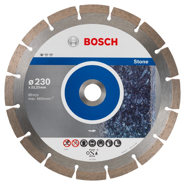 Diamanttrennscheibe Standard for Stone, 230 x 22,23 x 2,3 x 10 mm, 10er-Pack