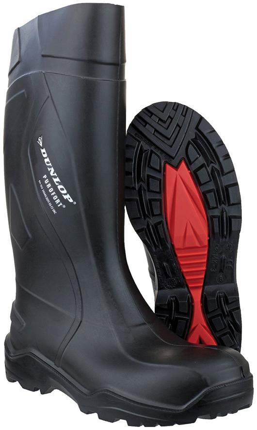 Stiefel Dunlop Purofort+,S5 CI SRC,Gr.39,schw. Stiefel Dunlop Purofort+,S5 CI SRC,Gr.39,schw.