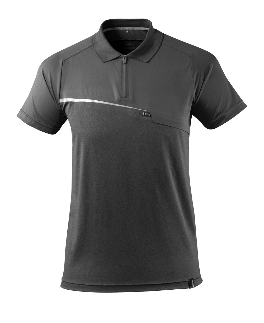 Produktfoto Polo-Shirt, feuchtigkeitstransportierend Polo-shirt Größe 2XL, dunkelanthrazit